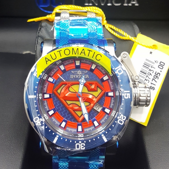 NEW INVICTA LIMITED EDITION AUTOMATIC SUPERMAN - Picture 2 of 16